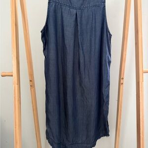 Laju Denim Blue Sleeveless Dress - Medium
